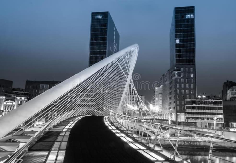 Apartmento Vintage Calatrava Bilbao Dış mekan fotoğraf